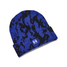 Under Armour UA Halftime Novelty Cuff Beanie Team Royal White One Size Japan