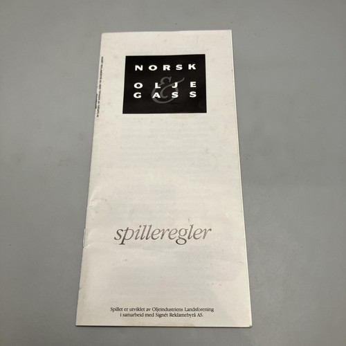 Olje og Gas Oil & Gas Spillet Om Norsk Juego de Mesa Noruego e Inglés - Imagen 11 de 19