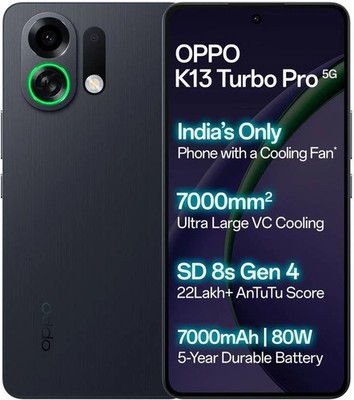 OPPO K13 Turbo Pro 5G (Purple 256GB 12GB RAM) Global Version - NO