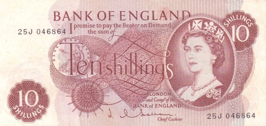 10 Shilling Note In Uk Paper Money for sale | eBay