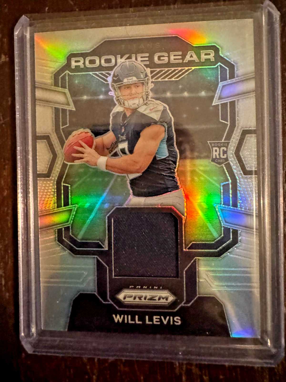 2023 Panini Prizm - Rookie Gear Will Levis #RG-WL (MEM, RC)