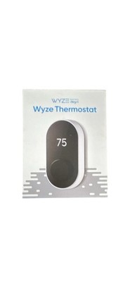 Wyze Smart Thermostat WTHERM Open Box   Complete Kit w/ C-Wire Adapter 