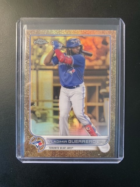 2022 Topps Gilded Collection Vladimir Guerrero Jr /99 #100 Toronto Blue Jays