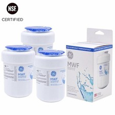 3 PACK New GE MWF GWF 46-9991 MWFP Smart water Fridge Water Filter
