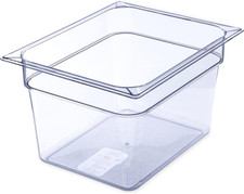 Storplus 1/2-Size Food Pan for Catering, Buffets, and Restaurants, Polycarbonate