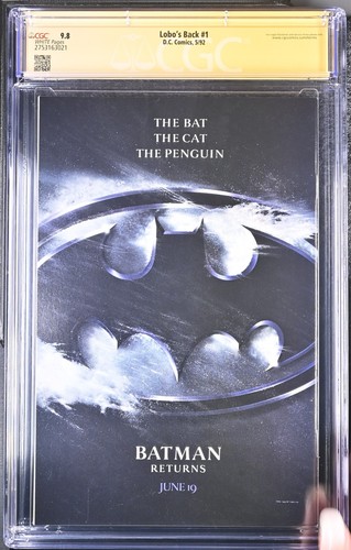 Lobo's Back #1 DC Comics CGC Signature Series 9.8 Firmado Simon Bisley - Imagen 2 de 2