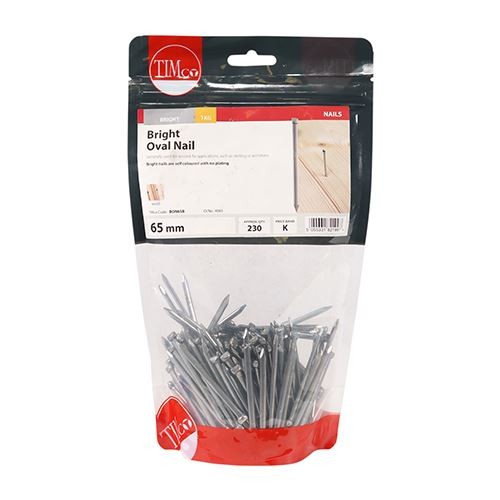 Timco - Paku Oval - Bersinar (Saiz 65mm - 1 Kilogram) - Picture 2 of 2