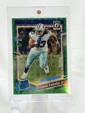 2023 Panini Donruss Optic - Rated Rookie Viliami Fehoko Jr. #229 Green Velocity