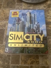 SimCity 3000: Unlimited, 2000, Big Box, New Sealed