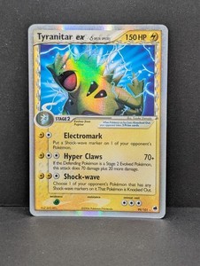 Tyranitar ex (Delta Species) 99/101 Dragon Frontiers Holo