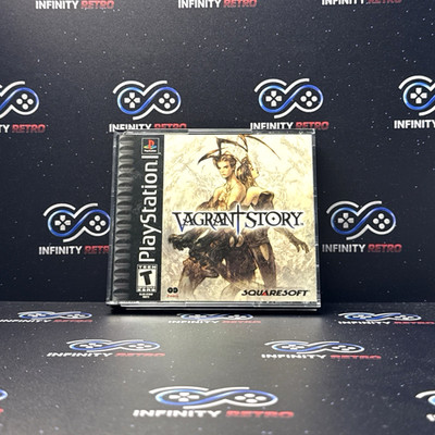 Vagrant Story Sony PlayStation 1 PS1 No Manual Refurbished Tested Free Shipping