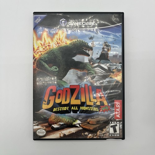 Godzilla Destroy All Monsters Melee GameCube komplett CIB getestet