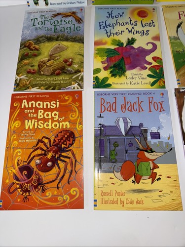 Usborne Very First Reading Softcover Set 12 books Animal Theme Fox Crow Bear + - Picture 4 of 12