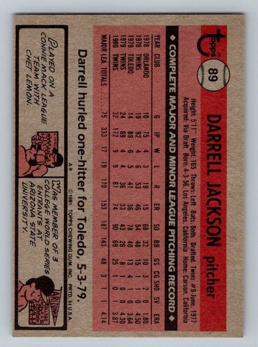 1981 Topps Baseball Singles #1-199. You Pick - Picture 147 of 333