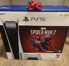 Brand New - PS5 Console Spider-Man 2 Bundle White Sony Blu-Ray Edition Sealed