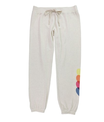 P.J. Salvage Damen Herzen am linken Bein Pyjama Jogginghose, Beige, Medium - Bild 1 von 2