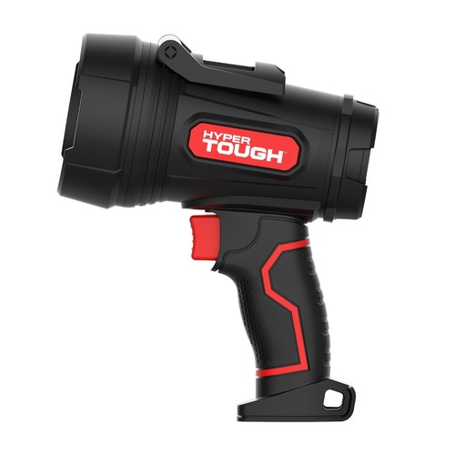 Hyper Tough 1000 Lumen Brightness LED Dual Power Rechargeable Spotlight π - Picture 3 of 11