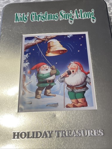 Kids' Christmas Sing-A-Long Holiday Treasures 3 CDs W Song Lyric Booklets Gift - Imagen 2 de 13