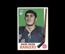 Walter Tkaczuk Rookie Card RC 1969-70 Topps #43 New York Rangers EX Clean