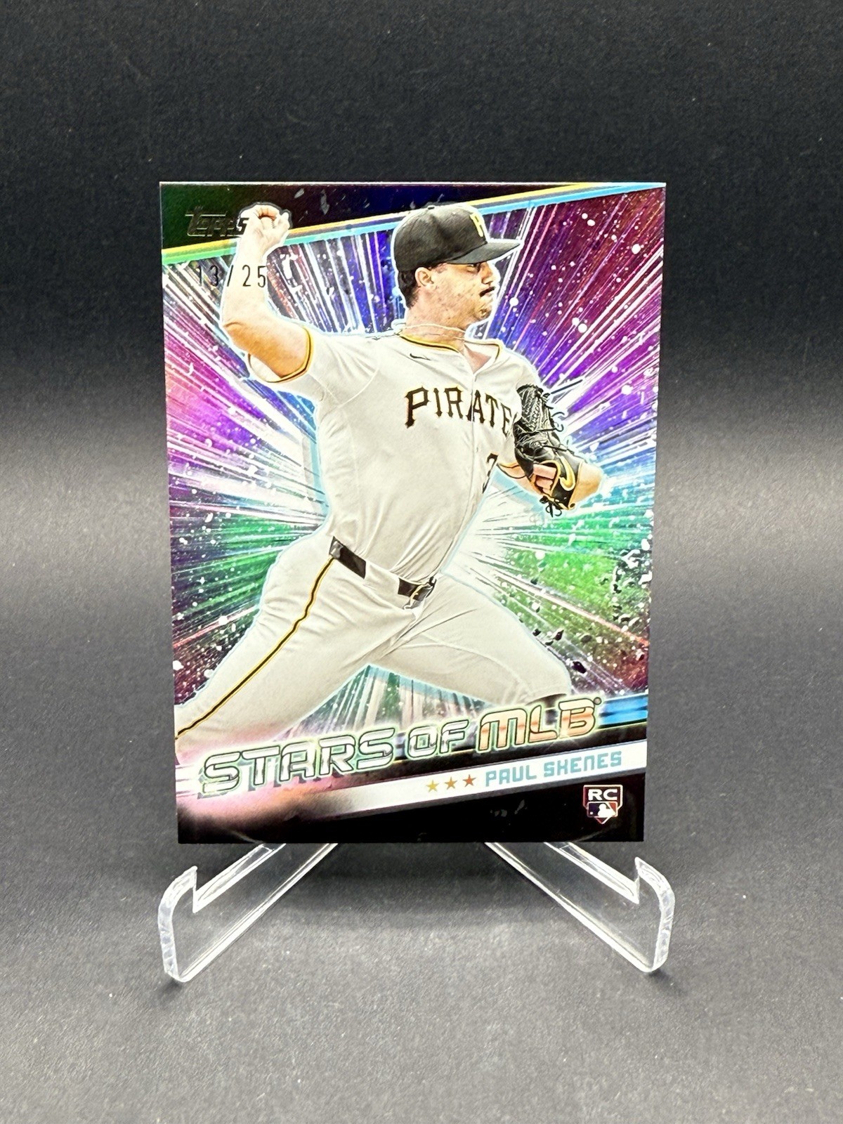 2024 Topps Update - Paul Skenes RC - Stars of MLB - Black Parallel /25 #SMLB-64