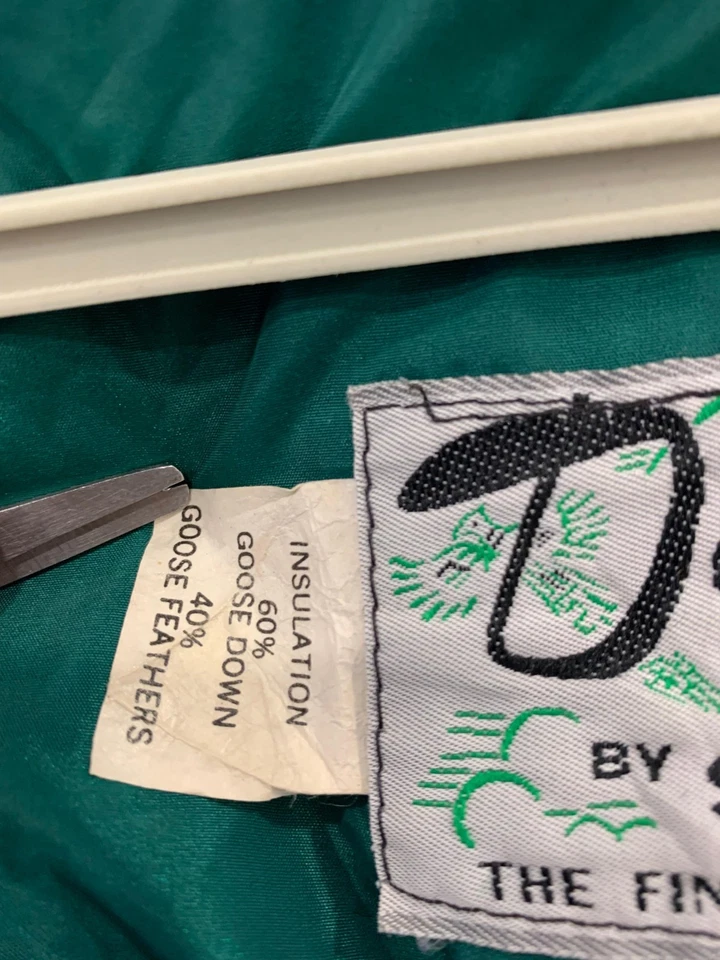 Chaqueta de Plumón Schott NYC Chaleco de Cuero Western Vintage Hecho en EE. UU. Verde Tostado 2XL #122 Foto 4 de 4