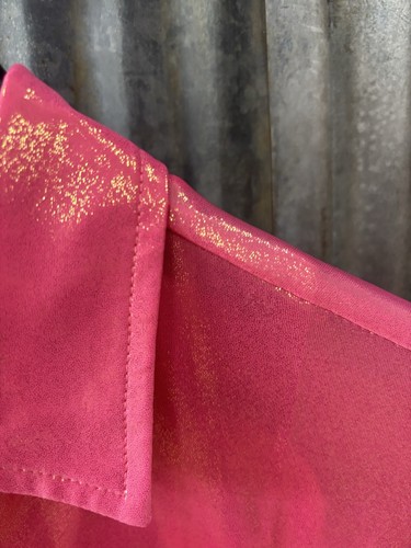 Legends & Mavericks Youth size Large pink Rodeo Shirt - Picture 5 of 6