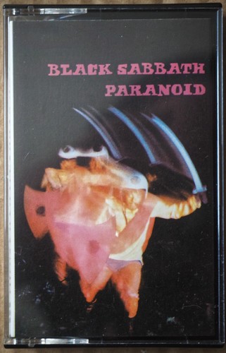 BLACK SABBATH - PARANOID NEMS NEC6003 1976 Cassette Album