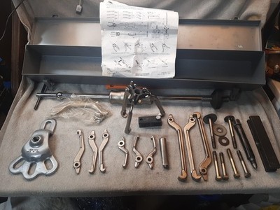 OTC 1178 Puller Set,Slide Hammer,2-3 Jaws,adapter,seal Hook,& More W/metal Box