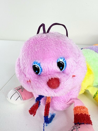 Vtg Lots-a-Lots-a-Leggggggs Rainbow Caterpillar 20 Legs 28” Commonwealth 1984 - Picture 2 of 11