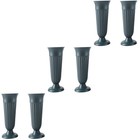 6 stücke Grabkegelvasen Blumenanordnung Vasen Friedhof Memorial Supplies