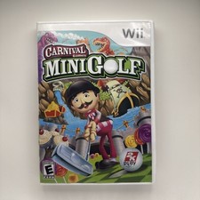 Carnival Games: Mini-Golf (Nintendo Wii, 2008) Complete