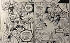 Leonard Nimoy's PriMortals #13 Pg. 5 Original Comic Art Tekno-Comix Asimov — photo 6
