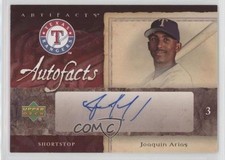 2007 SPx Artifacts Autofacts Preview Joaquin Arias #AU-JA Auto 0g45