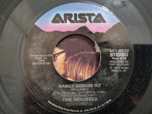 THE MONKEES - "DAYDREAM BELIEVER" + "THAT WAS THEN, THIS IS NOW" / ARISTA 1986 - Picture 4 of 6