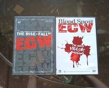 WWE: The Rise + Fall of ECW/Bloodsport: The Most Violent Matches (DVD, 2005) Lot