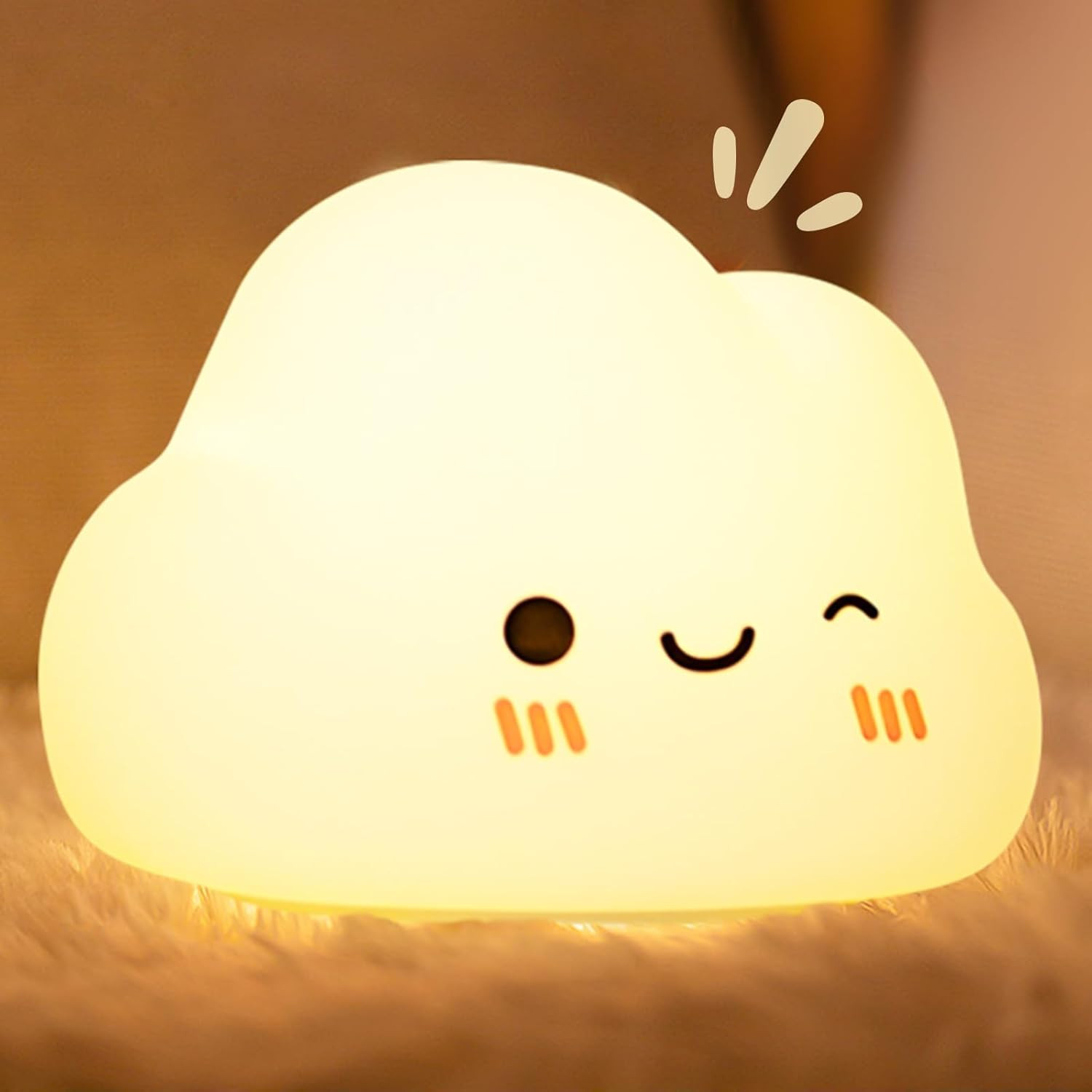 Lampada LED Notturna Ricaricabile | Design Silicone 7 Colori