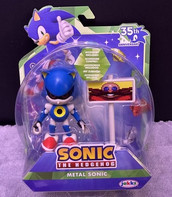 ✓ 2026 Sonic The Hedgehog Metal Sonic 35th Anniversary Jakks