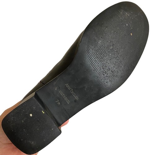 Ann Taylor Leder Stiefeletten Schwarz Größe 7 - Bild 5 von 6