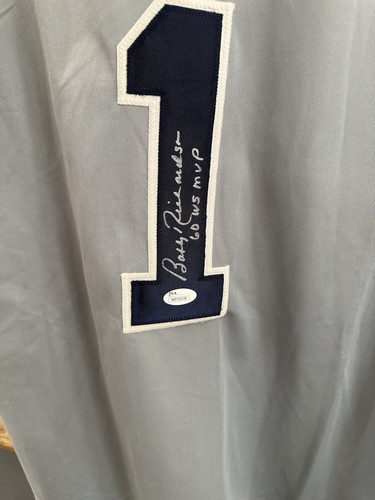 Bobby Richardson New York Yankees Autographed Jersey 60 WS MVP INSCRIP. JSA COA - Picture 2 of 4
