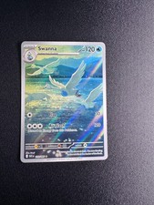 Pokemon White Flare Swanna 110/086 Illustration Rare Holo NM