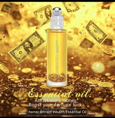 Essential oil for attract more money, Big position,promotion,Boost your fortune 