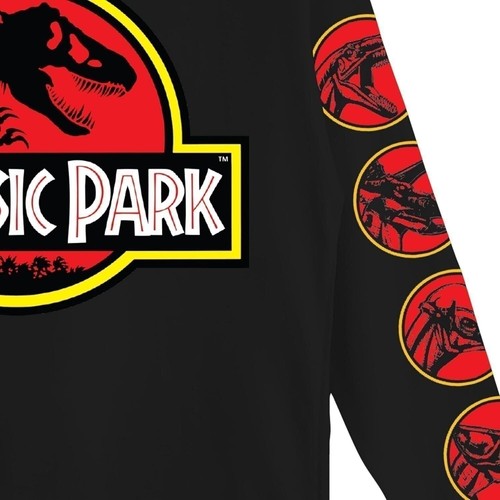 Jurassic Park Boys Jurassic World Long Sleeve Crewneck T-Shirt for Little and... - Picture 17 of 27
