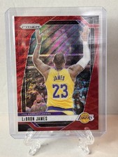 2024-25 Panini Prizm Red Wave LeBron James #130
