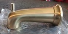 Glacier Bay Dorind Matte Gold Replacement  Tub Spout Free Shipping!