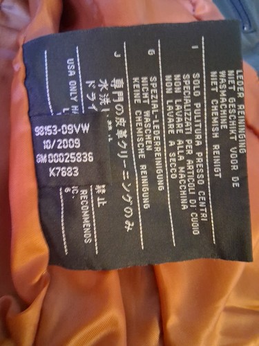 Chaqueta de montar Harley Davidson para mujer de cuero negra mediana VER TODAS LAS FOTOS   - Imagen 10 de 13