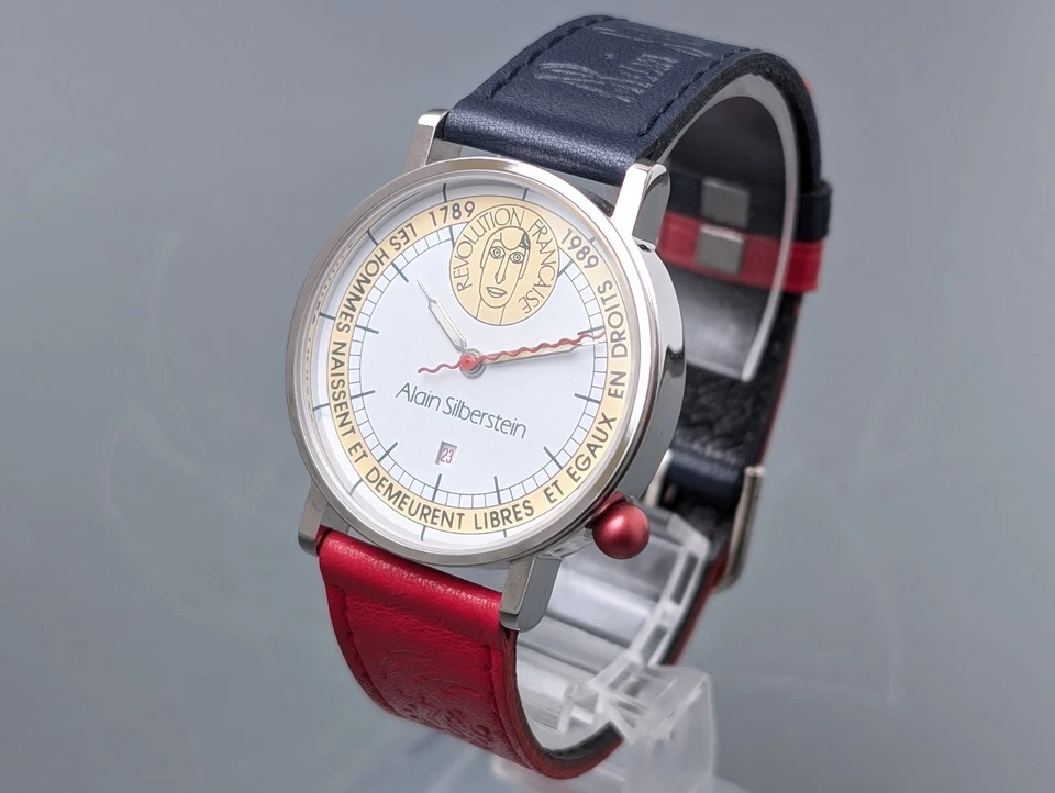 [N Como Nuevo] Reloj Alain Silberstein 200 Aniversario de la Revolución Francesa 33mm Foto 3 de 4