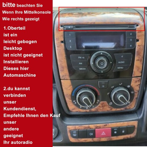 Android14 Autoradio Für Fiat Ducato 2006-2023 GPS Navi Apple CarPlay 6+128GB  - Bild 15 von 17