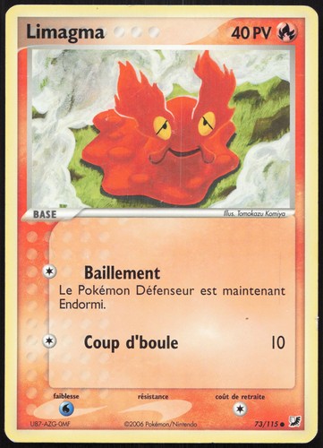 Carte Pokémon Limagma 73/115 Forces Cachées Français - Imagen 1 de 2