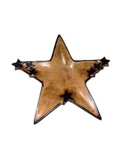 Ceramic Celestial Star Trinket Dish Catch All Decor Cute!