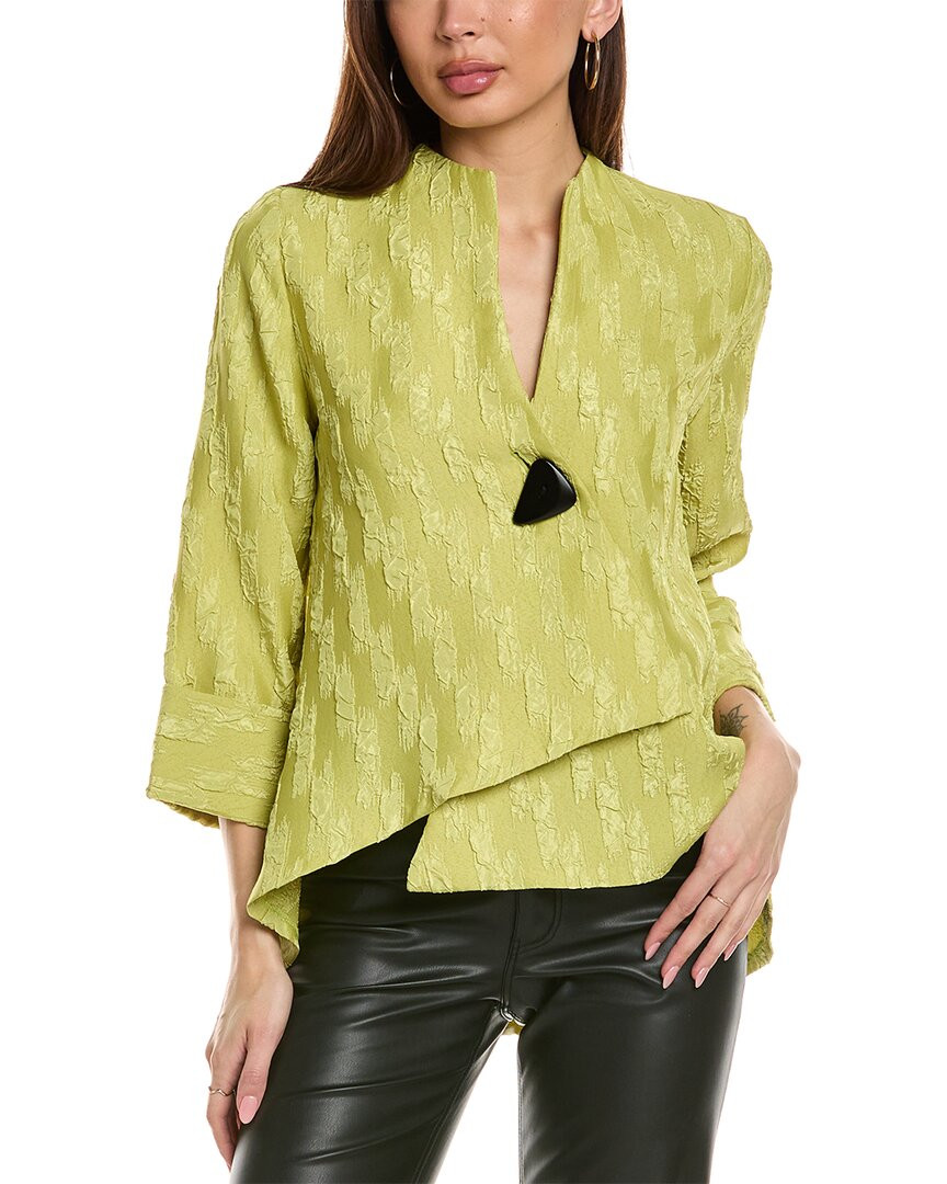 Женский жакет в складку Joseph Ribkoff Зеленый 24